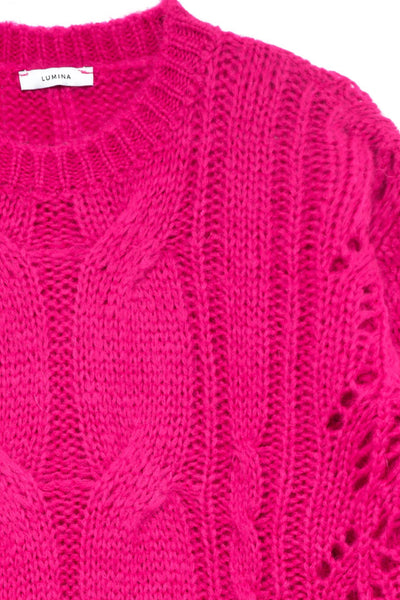 MOHAIR SWEATER PINK
