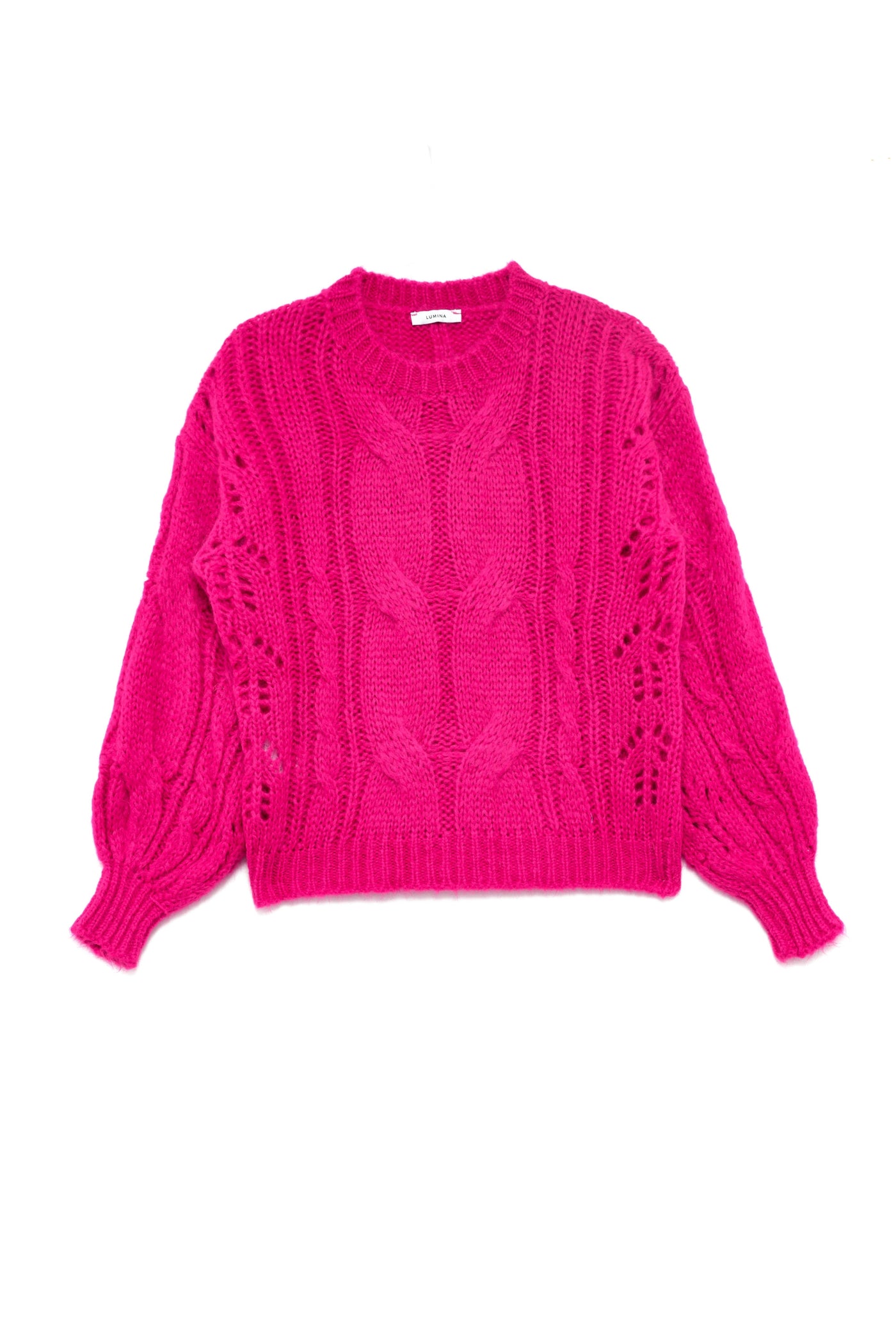 MOHAIR SWEATER PINK